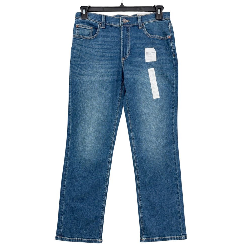 Sonoma Straight Jeans Kids 14 Husky Cotton Spandex Blue